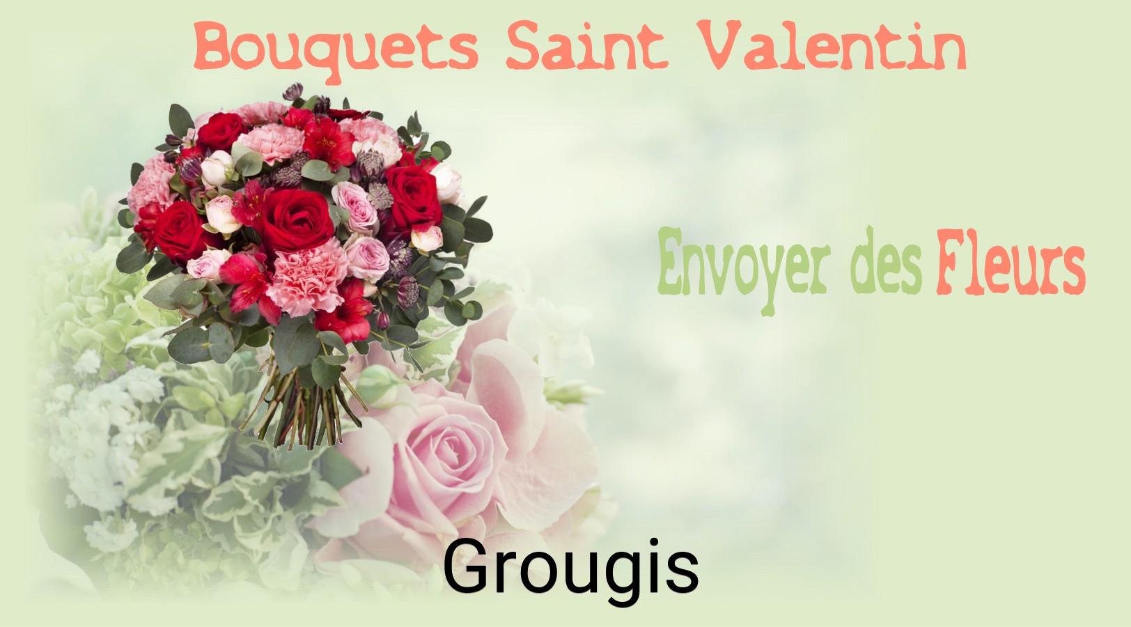 Roses de Saint-Valentin livrées à Grougis